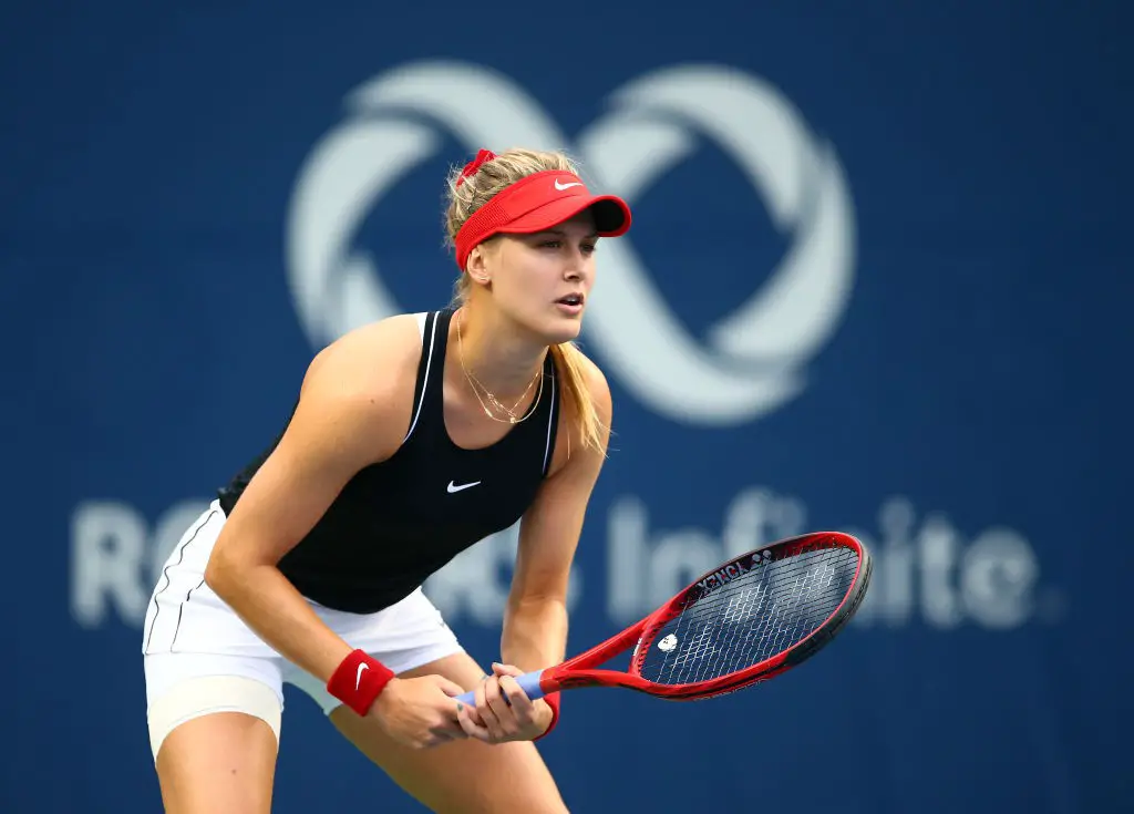 Eugenie Bouchard hinted at trying to find a new boyfriend during the coronavirus issues