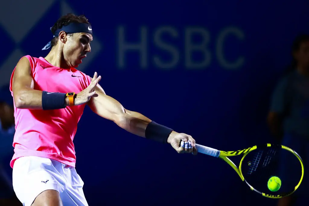 Rafael Nadal pulls off 360 backhand vs Kwon Soonwoo at Mexico Open