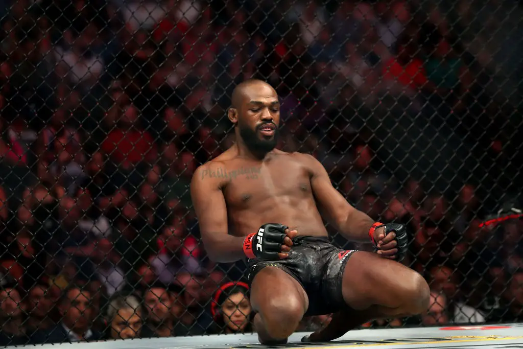 Jon Jones is taking the step up to the heavyweight division.