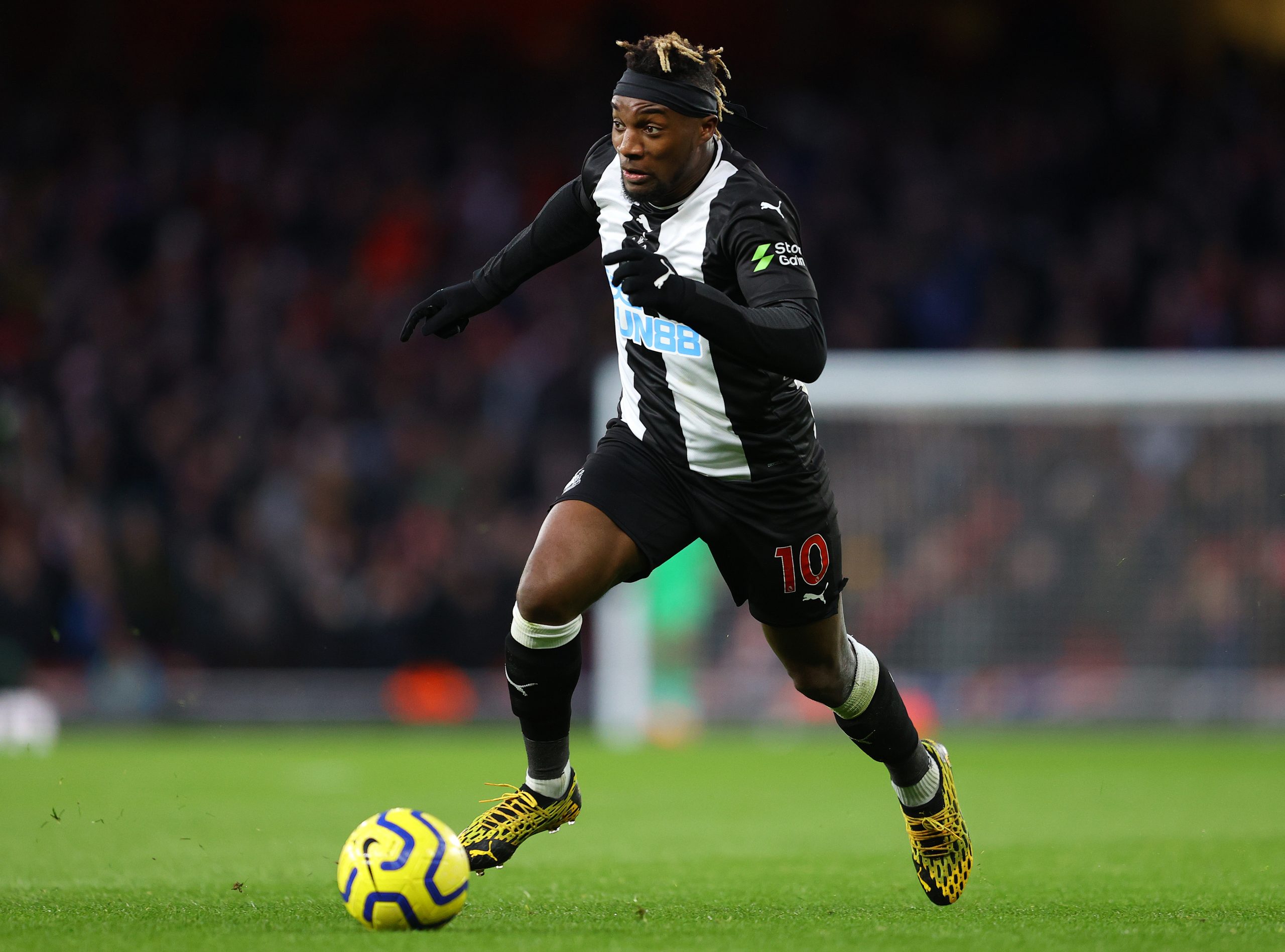 Allan Saint-Maximin has been one of the best players in the league in the last few months (Getty Images)