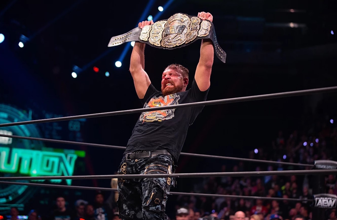 Renee Young could not deal with Jon Moxley being destroyed at AEW Full Gear 1 Jon Moxley AEW champion aew vs nxt ratings this week dynamite preview