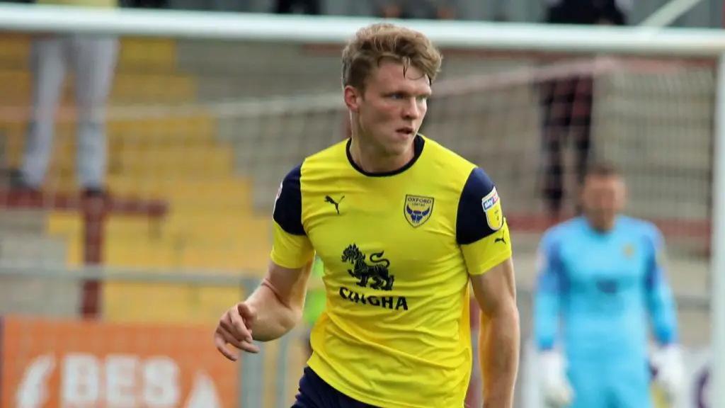 Rob Dickie in action for Oxford United. (Image credit: Google)