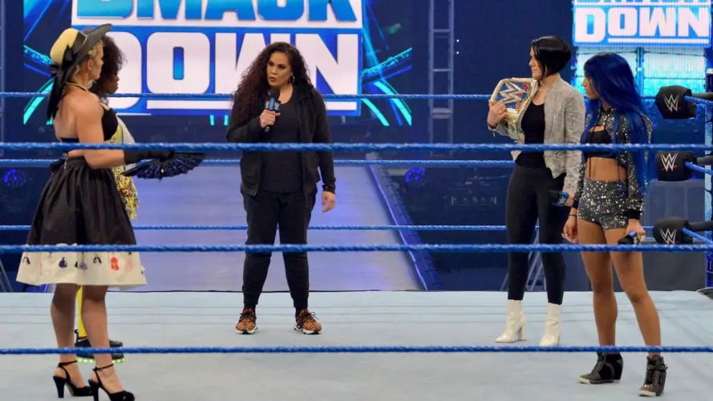 Tamina came out to attack her rivals on this week's show