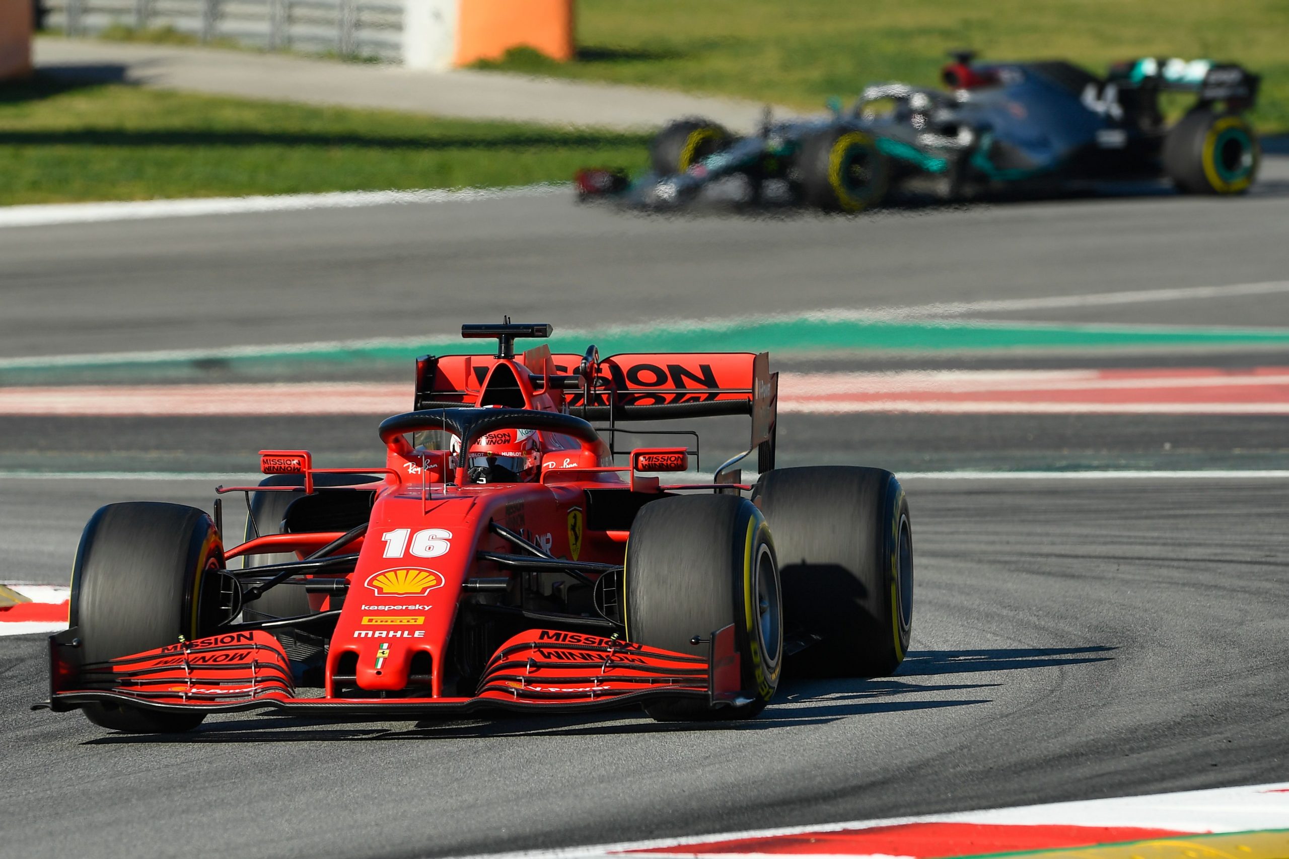 Charles Leclerc in his Ferrari would have loved to race in the Monaco GP