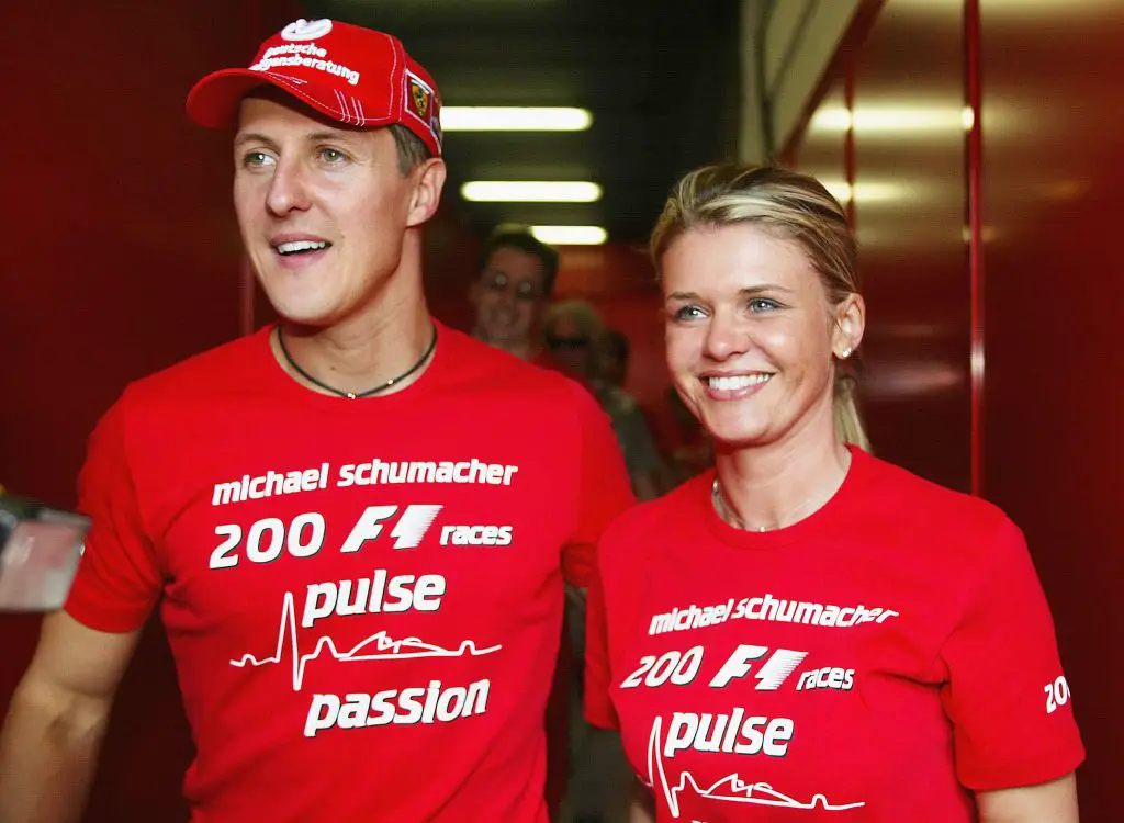 Michael Schumacher wife Corrina