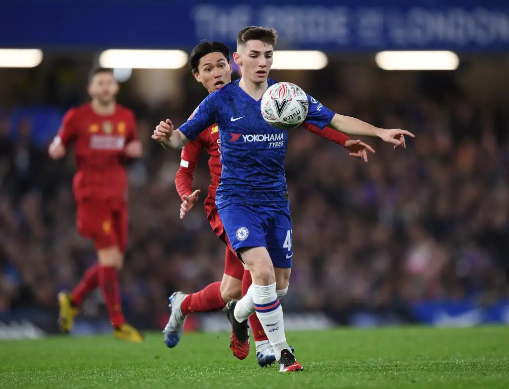 Billy Gilmour in action against Liverpool (Getty Images)