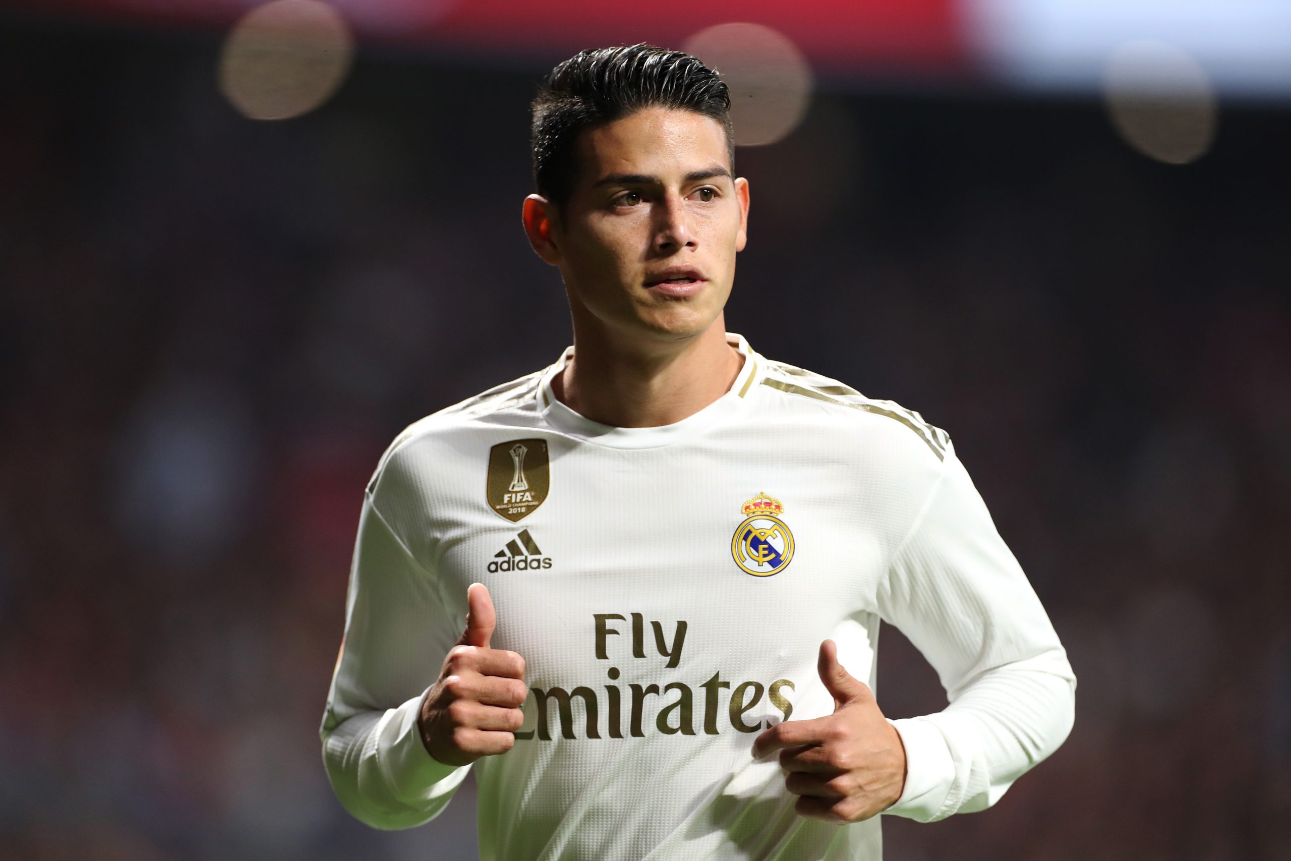 James Rodriguez is keen to reunite with Carlo Ancelotti at Everton (Getty Images)