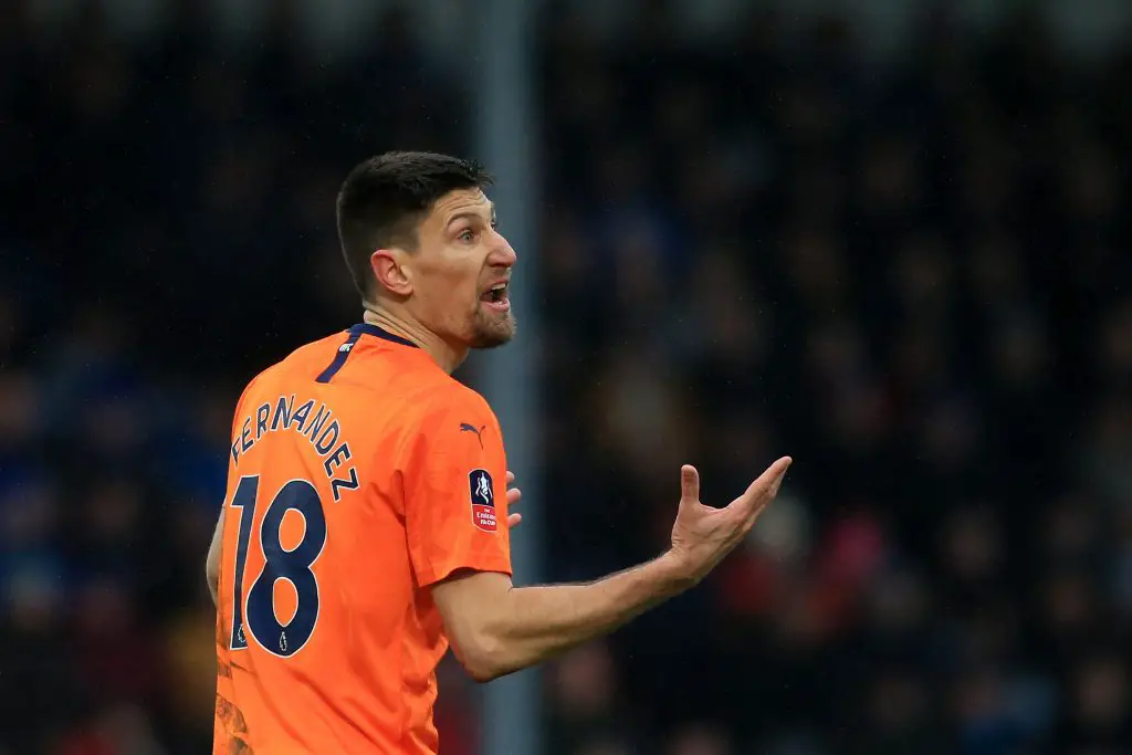 Federico Fernandez is out of contract with Newcastle United this summer. (Getty Images)