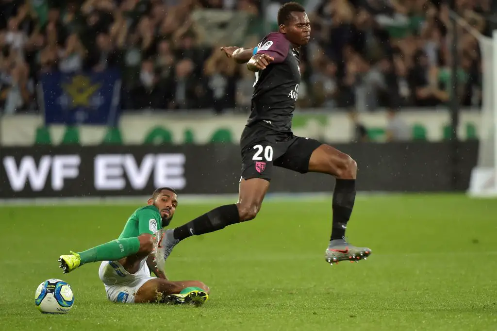Habib Diallo (R) in action against Saint Etienne in Ligue 1 (Getty Images)
