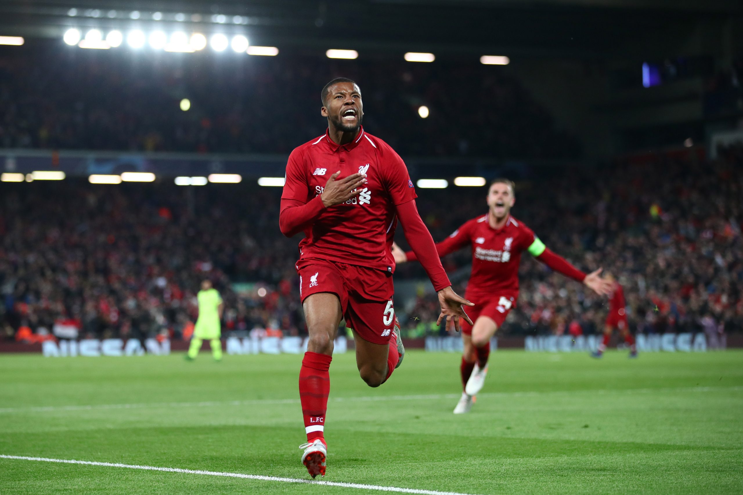 Liverpool midfielder Georginio Wijnaldum is yet to sign a new contract with the club.
