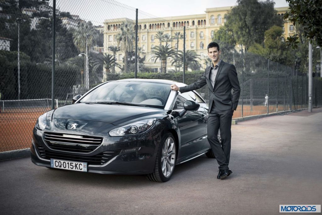 Novak Djokovic Peugeot