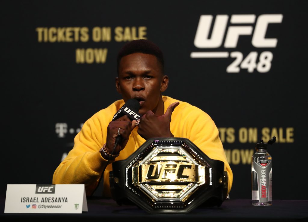 Israel Adesanya says that a fight with Jon Jones is not dead.