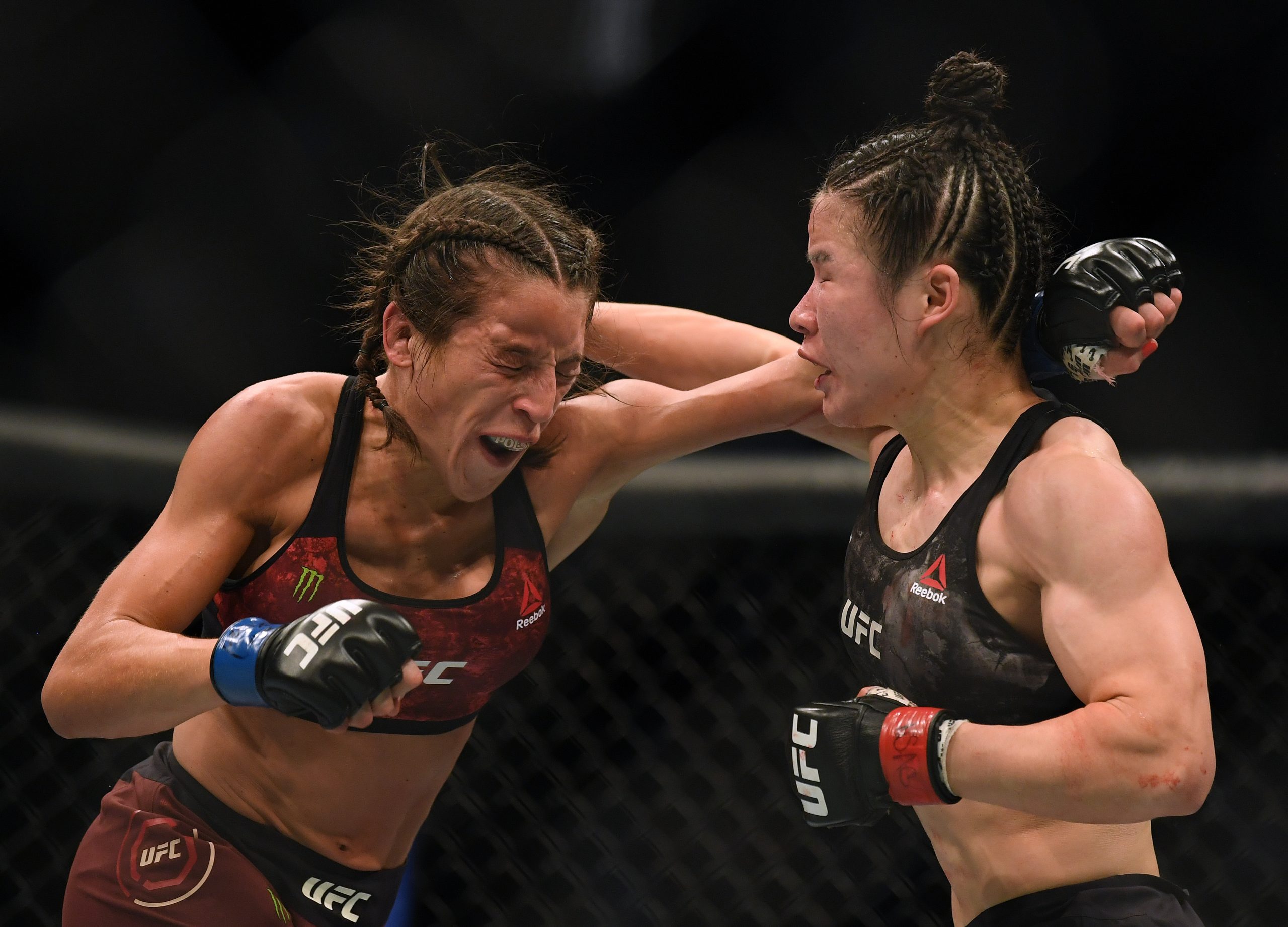 Zhang Weili retained her crown at UFC 248
