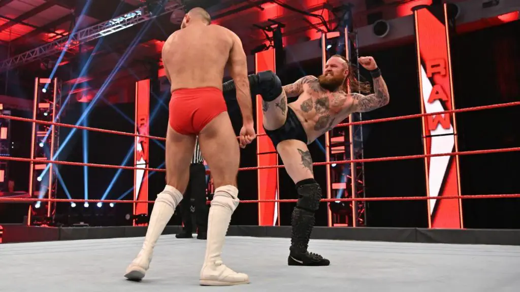 Aleister Black picked up an easy win on Raw