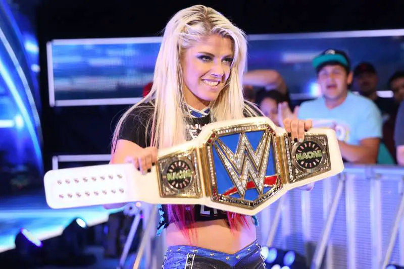 Alexa Bliss enjoyed a solid run with the WWE SmackDown Championship in 2017