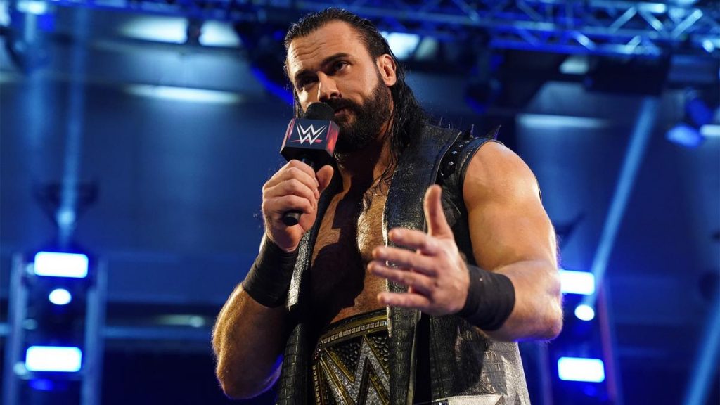 Drew McIntyre came out to address the fans on this week's Raw