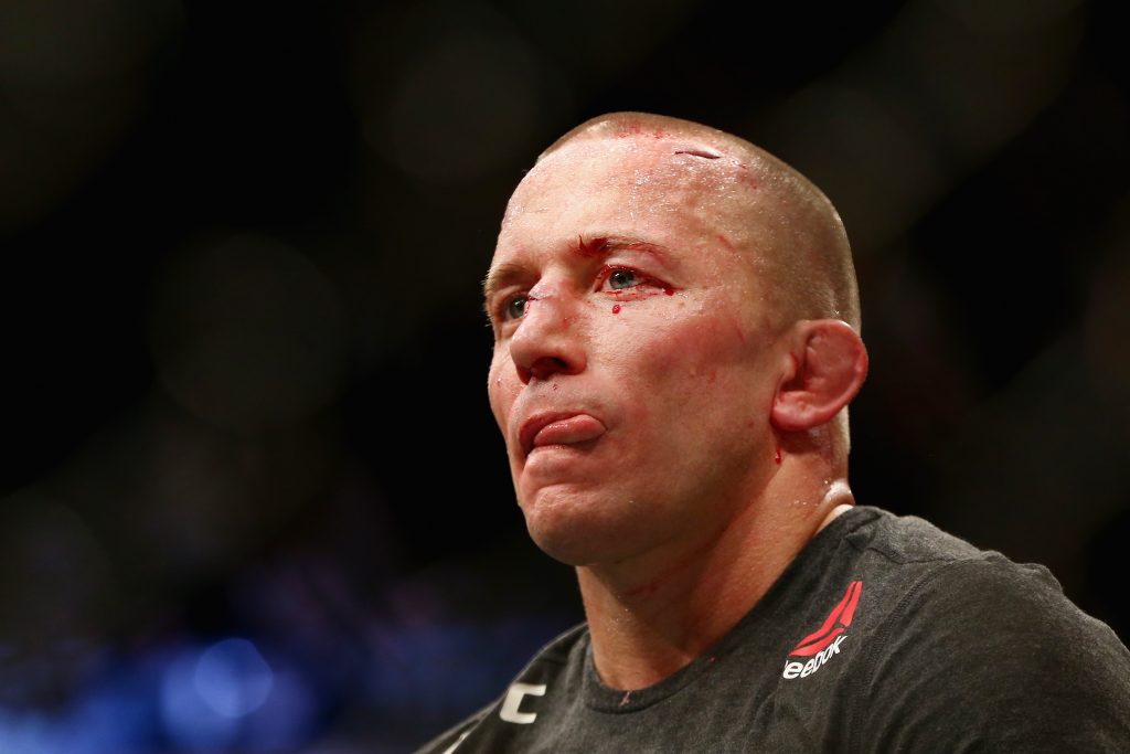 GSP praised Dustin Poirier for his showing at UFC 257 against Conor McGregor.