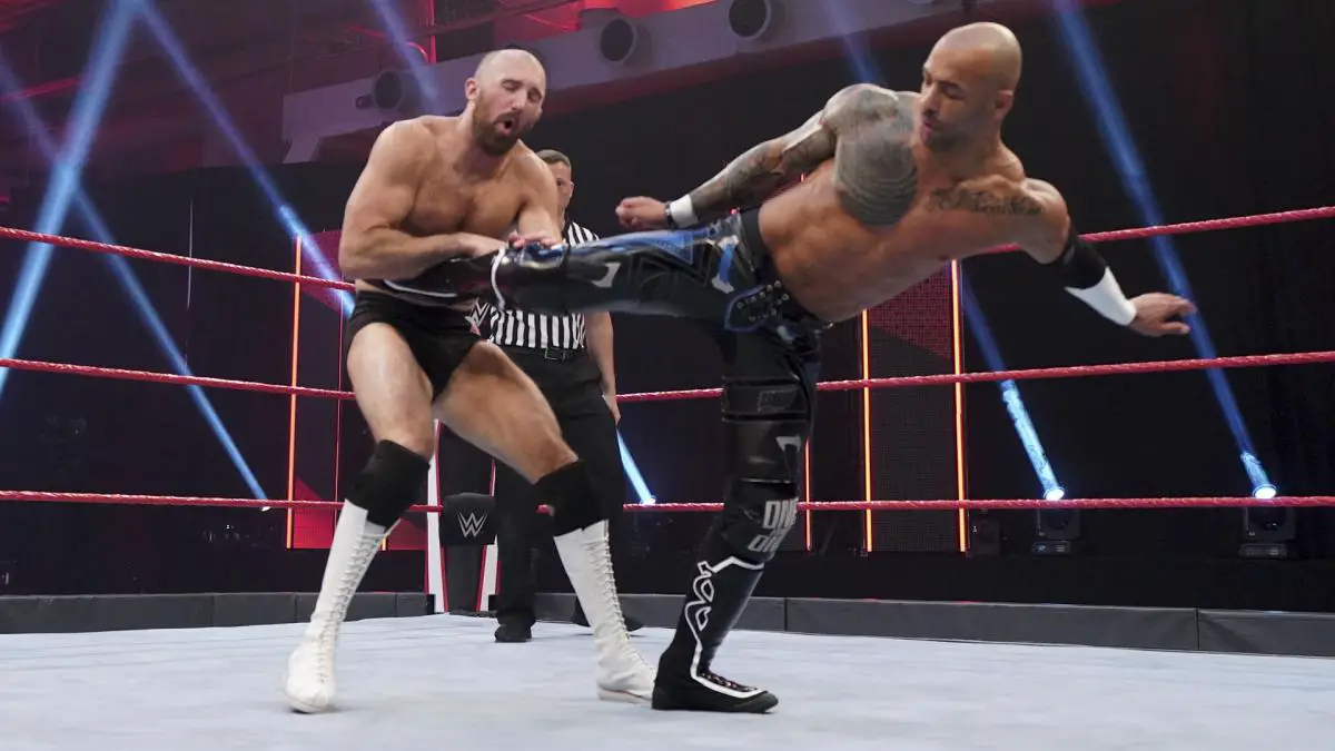 Ricochet in action on Raw. 