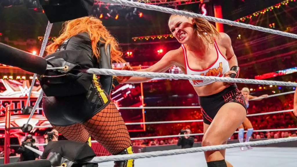 Ronda Rousey lost to Becky Lynch at WrestleMania 35
