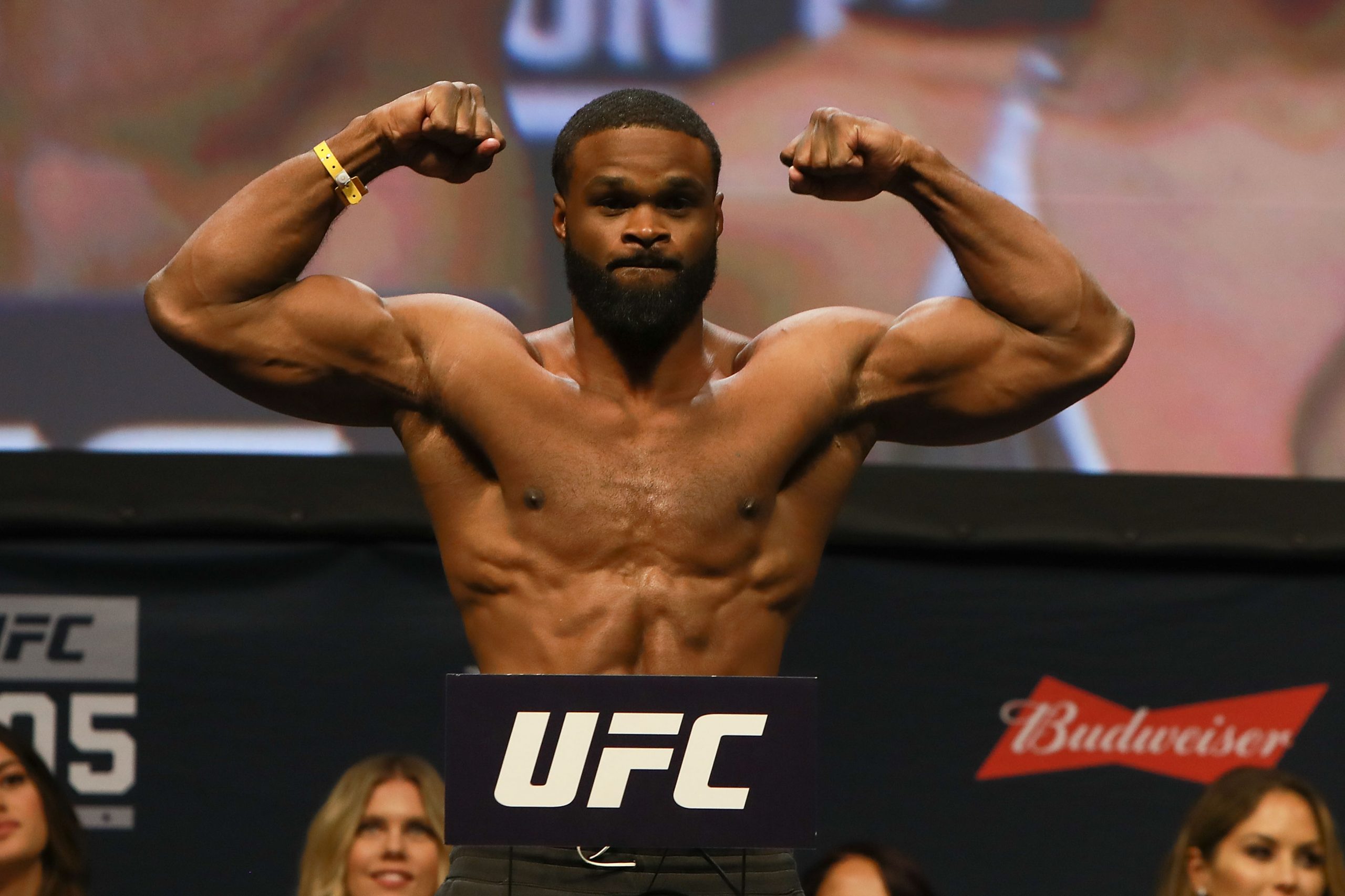 woodley tyron weigh willing mayweather ins