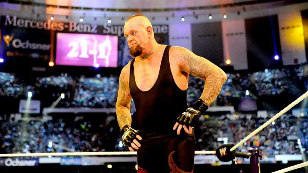 The Undertaker after his streak was broken