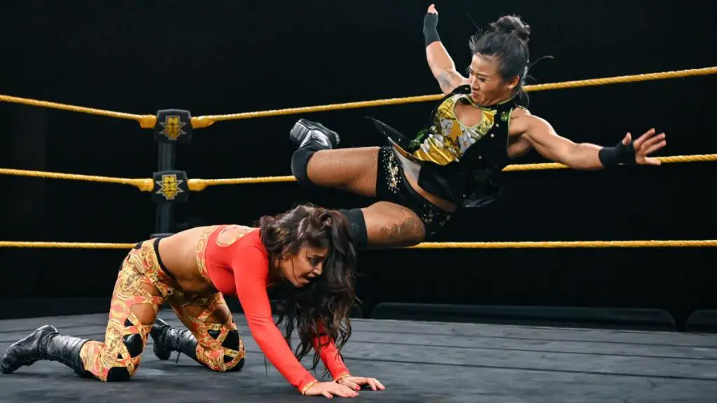 Xia Li is picking up handy wins recently on NXT. (WWE)