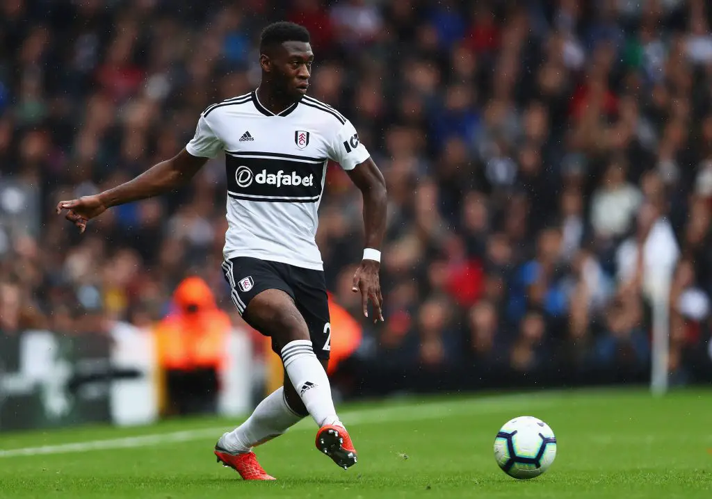 Timothy Fosu-Mensah of Fulham FC in action during the Premier League against Watford in September 2018.