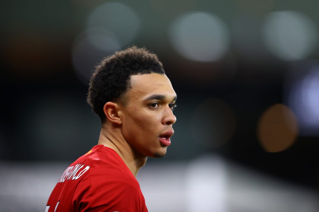 Liverpool's Trent Alexander-Arnold has grown into one of the best right-backs in the world at the moment. (Getty Images)