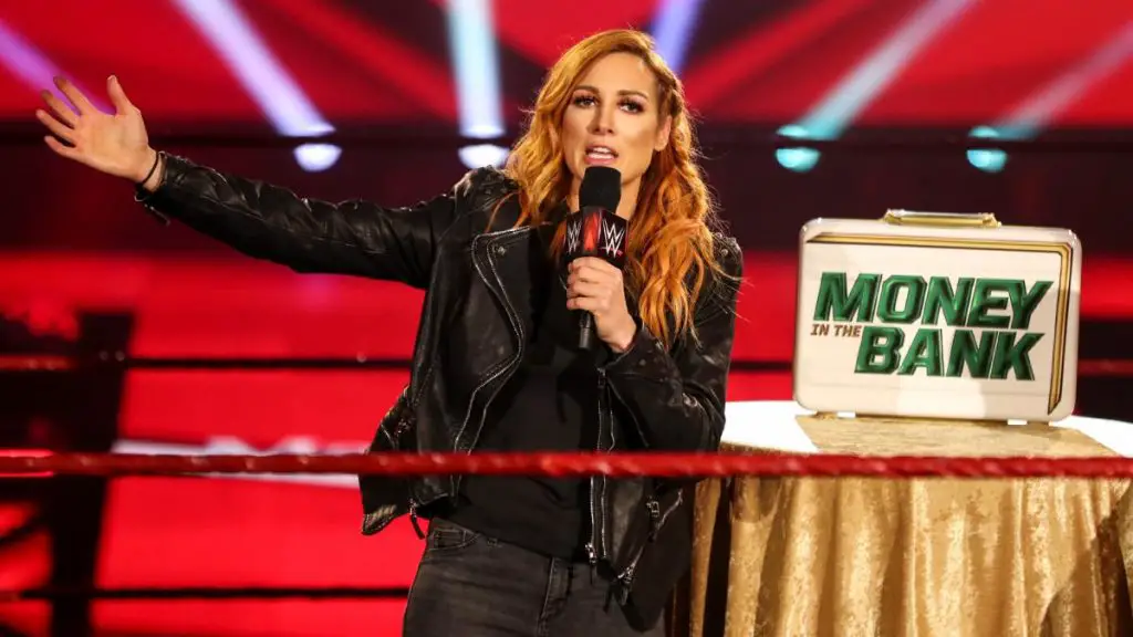 Becky Lynch is on a WWE hiatus due to her real life pregnancy.