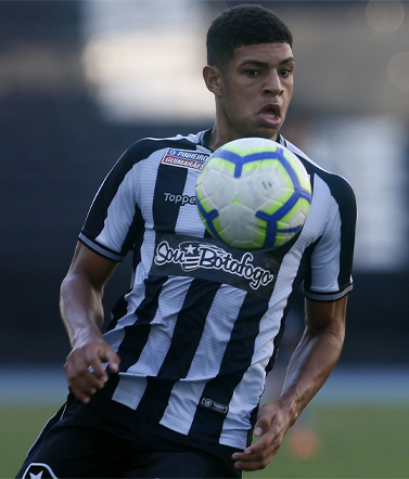 Brazilian teenage forward Luis Henrique in action for Botafogo.