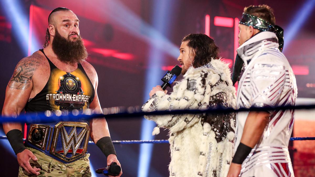 Braun Strowman was challenged on SmackDown by John Morrison