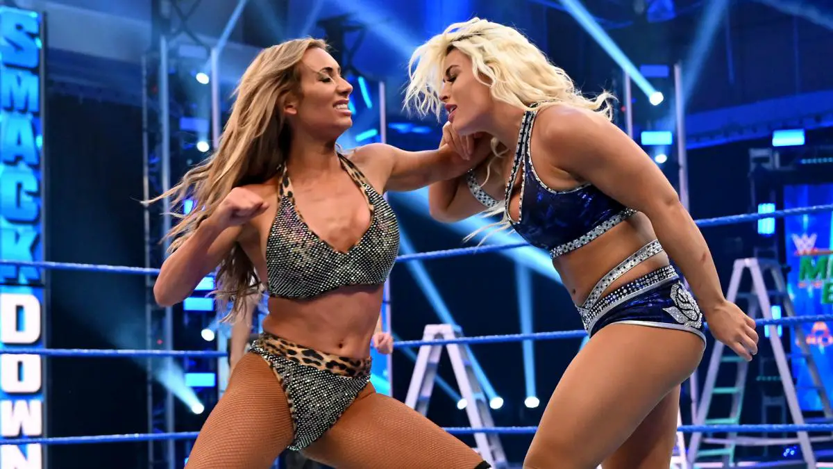 Carmella vs Mandy Rose was for a spot in the Money in the Bank match (WWE)....