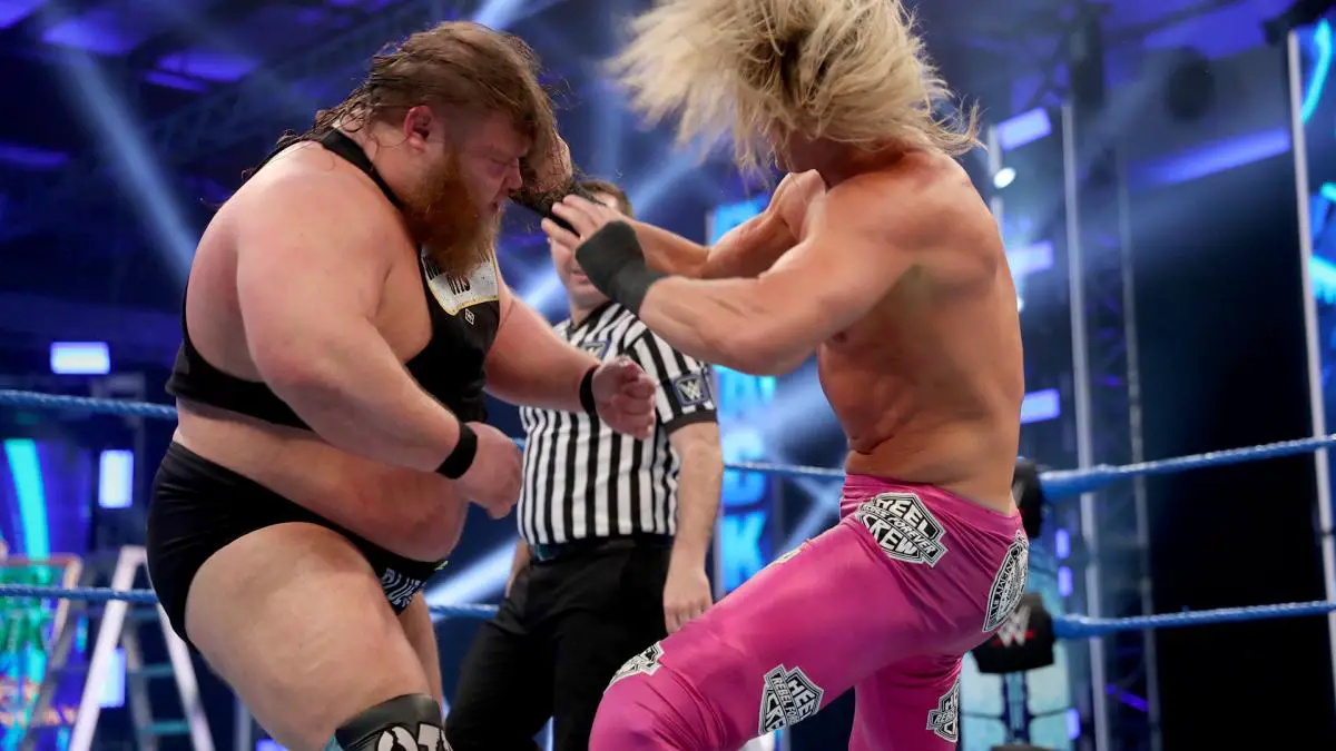 Dolph Ziggler and Otis battled it out for a position in the Money in the Bank match
