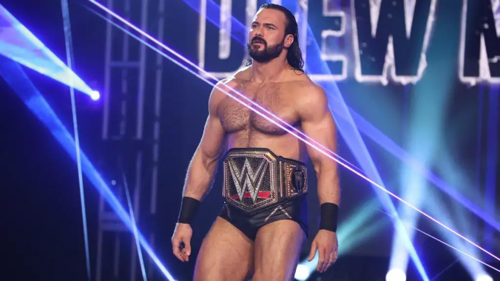 Drew McIntyre is the WWE Champion