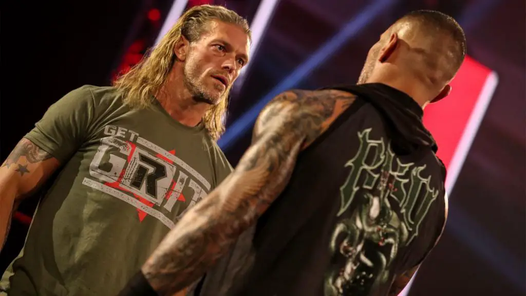 Edge and Randy Orton are two of the top WWE stars. (WWE)