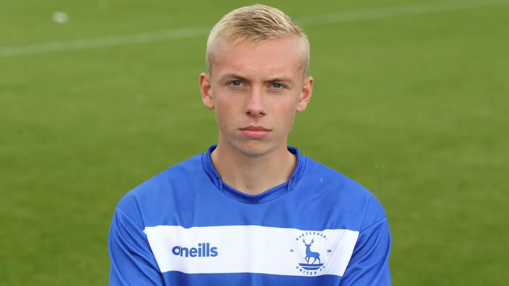 Harrison Webster is a product of Hartlepool United academy
