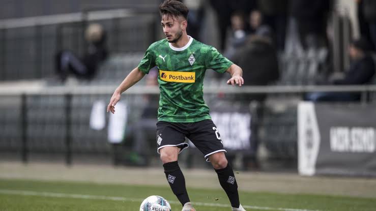 Kaan Kurt in action for Borussia Monchengladbach II.
