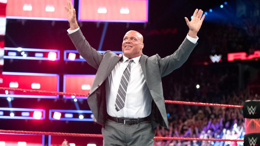 Kurt Angle reacted to Arsenal playing his theme song against Crystal Palace.