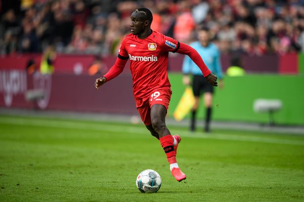 Bayer Leverkusen's Moussa Diaby in action (Getty Images)