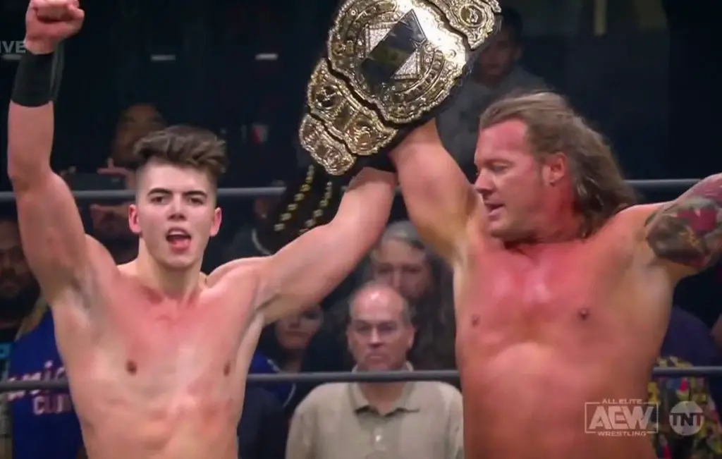 Sammy Guevara (L) is one of the top stars on AEW. (YouTube)