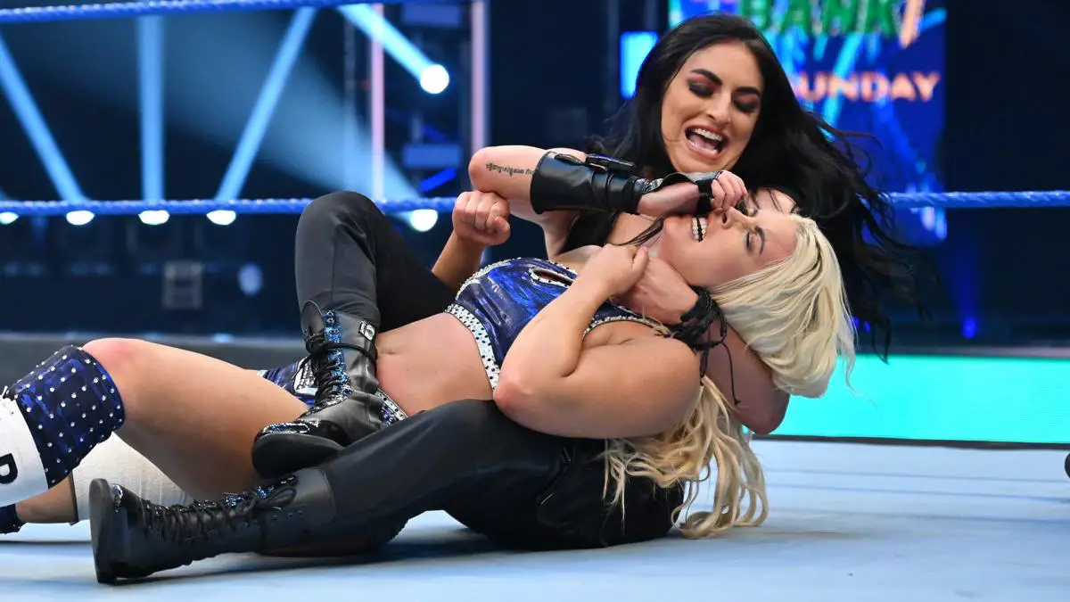 Mandy Rose and Sonya Deville opened last weekâ€™s SmackDown (WWE) .