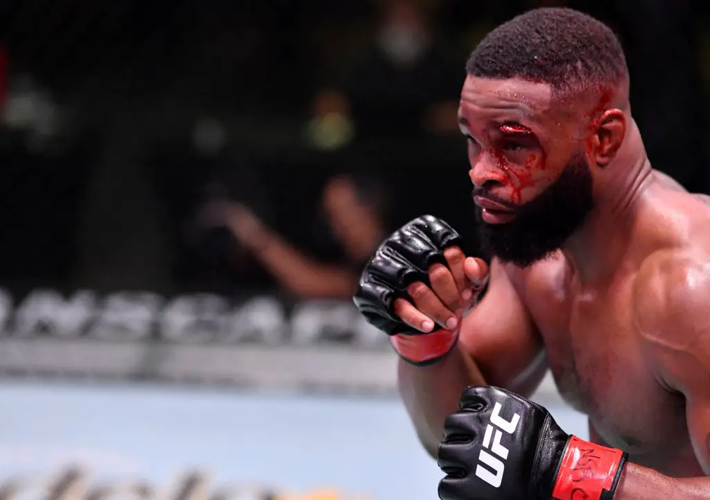 Tyron Woodley was removed by the UFC rankings in 2021