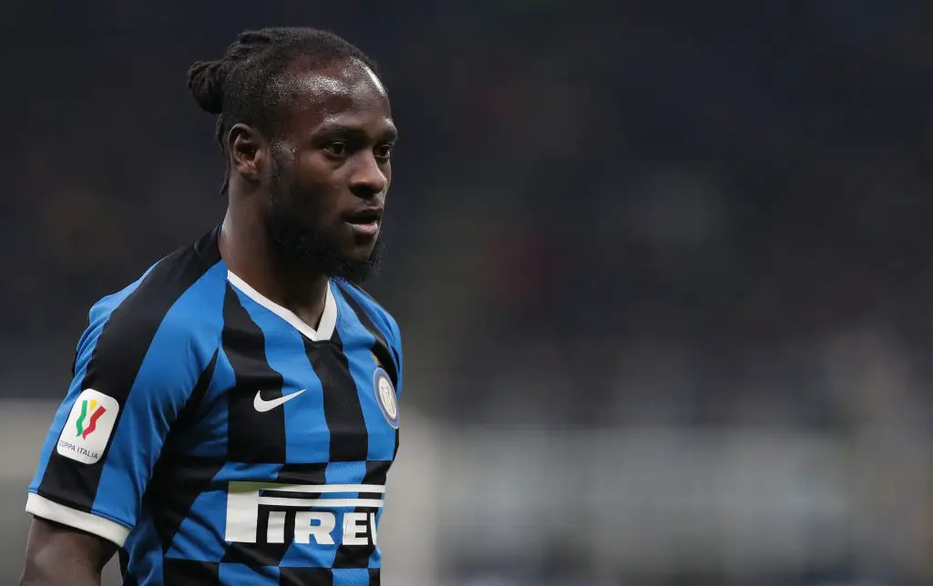 Victor Moses is currently on a six-month loan deal with Inter Milan after joing them in January.
