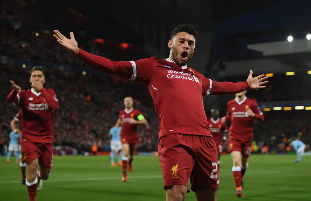 Alex Oxlade-Chamberlain of Liverpool could join West Ham United in a loan deal.
