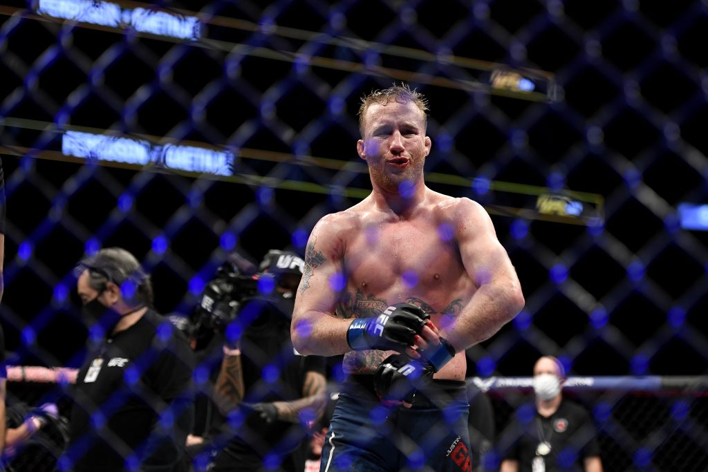 Justin Gaethje has Khabib Nurmagomedov in his sights