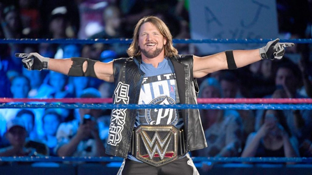 AJ Styles is a two-time WWE Champion