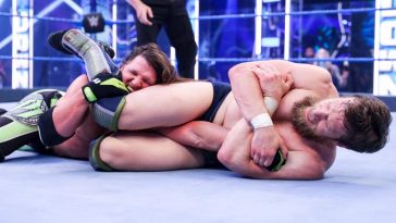 AJ Styles and Daniel Bryan faced off for the Intercontinental title