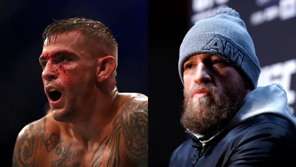 Conor McGregor posted a photo of his training session ahead of Dustin Poirier fight.