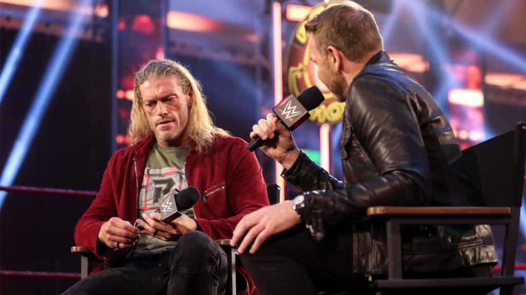 Edge and Christian on Raw