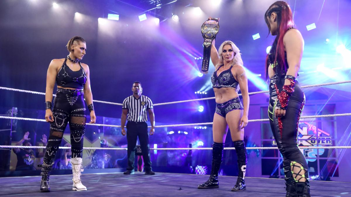 Rhea Ripley rips into fan after she is called a man on social media 2 Charlotte lost her title to Io Shirai